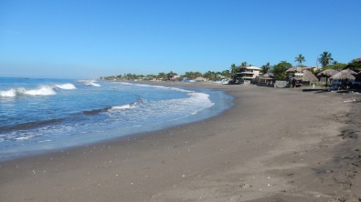 Der Strand von Las Peñitas